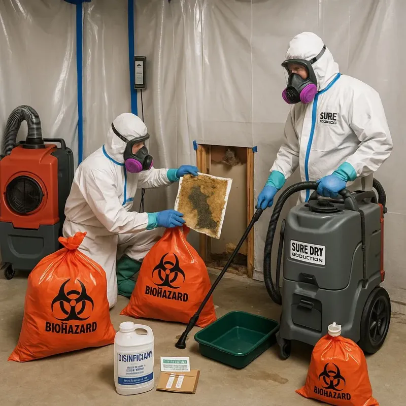 Contaminated Water Handling Protocols process in Walling, TN