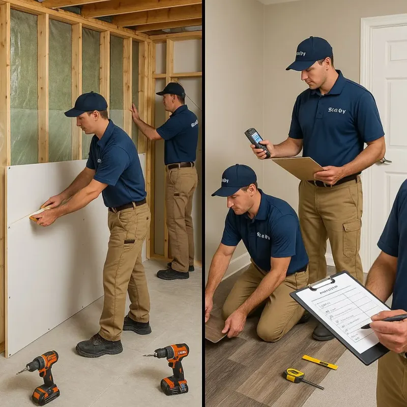 Repairs and Reconstruction process in Walling, TN